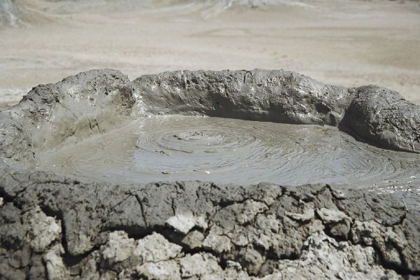 Mud Volcano. Gobustan,  Azerbaijan.  2005. Bruce Girinn